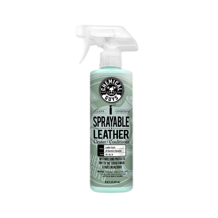 Chemical Guys Sprayable Leather Cleaner And Conditioner 16 Fl Oz