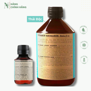Dầu gội thải độc và dưỡng tóc Eva Vitamin Recharge Detox & Co 100 - 500ml