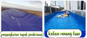 Canvas/kalis lantai/kanvas/Penutup Kereta/alas lantai/Sheet/Canopy/khemah/Pasar Malam/Kolam/penutup lori/Tent/Kalis Air