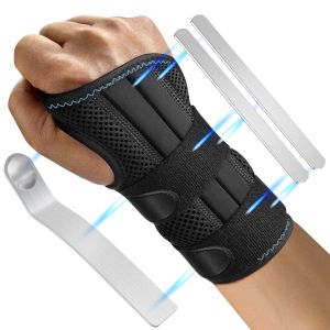 Wrist Stabilizer Brace for Carpal Tunnel Wrist Support Splint with 3 Stays Adjustable Wrist Protector Tendonitis Arthritis Pain2026