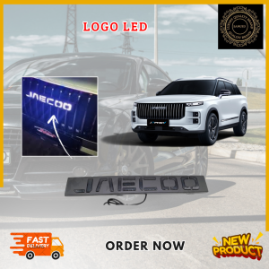 CHERY JAECOO J7 GT FRONT BUMPER GRILL COVER LOGO EMBLEM WITH DRL DAYLIGHT LIGHT LAMP