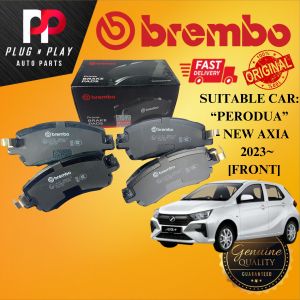BREMBO PERODUA NEW AXIA 2023~ FRONT FW BRAKE PAD ORIGINAL