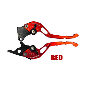 1PAIR (2PCS) COMBI CNC ALLOY BRAKE LEVER SET FOR HONDA CLICK V2/V3 -Five Colors