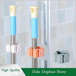 [Dale Dephne] ที่แขวนไม้กวาดไม้ถูพื้นติดผนังที่แขวนไม้กวาดที่แขวนไม้กวาดที่แขวนในห้องน้ำชั้นเก็บของในห้องน้ำ