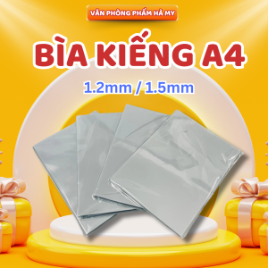 Bìa kiếng A4 chịu nhiệt đóng sách 1kg/xấp không độc hại chuẩn ISO bảo đảm sức khoẻ