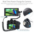 FEELWORLD F5 5นิ้วกล้อง DSLR Field Monitor IPS Full HD 1920X1080รองรับ4K เอาต์พุต HDMI เอียงแขน Power Output. 