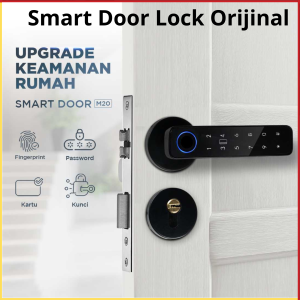 PROMO TERBARU Foshan Smart Door Lock Fingerprint Password Key Card Canggi Dengan 4 Fitur Terbaik - M20