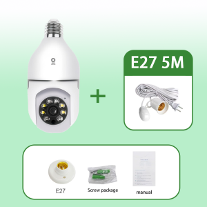 V380 PRO CCTV Kamera 1080P HD Nirkabel Wi-Fi PTZ IP Kamera Keamanan Cerdas Penglihatan Malam