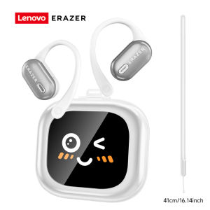 Lenovo ERAZER XF38 หูฟังแปลภาษา AI Translator แปลภาษาแบบเรียลไทม์ บลูทูธ TWS Bluetooth 5.4 พร้อมจอแสดงผล LED หูฟังสำหรับธุรกิจ ไมโครโฟน หูฟังไร้สาย เปลี่ยนวอลเปเปอร์ได้