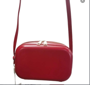 IN020# Irene Novy Simple Solid Color Shoulder Bag Fashion Versatile Double Pull Messemger Small Square Bag