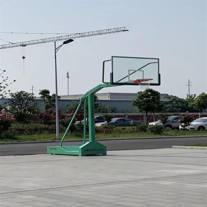 Mobile Basketball Rack Jinling Sports 11221 Outdoor Mobile Basketball Rack YDJ-2B Basketball ...