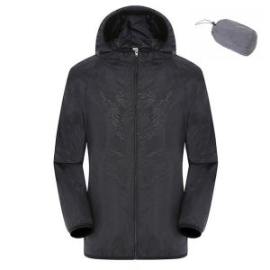 【FM ซื้อ 1 แถม 1】แจ็คเก็ตแขนยาวสุดเท่สำหรับผู้ชายและคู่รัก มี ฮู้ด กันลมกันน้ำ เหมาะสำหรับฤดูฝนและทุกสภาพ อากาศ ใส่ปืนเขา กีฬา และออกกำลังกาย Jacket Sport S-4XL