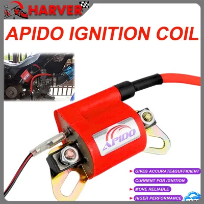 APIDO IGNITION COIL UNIVERSAL FOR CARBURATOR TYPE MOTORCYCLE
