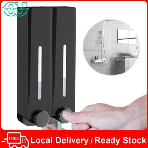 [Local Delivery] Shampoo and Conditioner Dispenser No Drill 500ml Refillable Shower Dispenser 500ML Soap Dispenser for Home & Kitchen