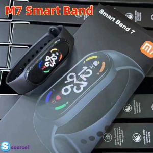 🎁 Original Product+FREE Shipping 🎁 2022 NEW Smartwatch Xiaomi Mi Band 7 M7 Smart Watch Women Men Child Fashion Sports Smart Bracelet Update Live Wallpaper Heart Rate Pedometer Gift Smartwatch Pk M6 M5 -SOU