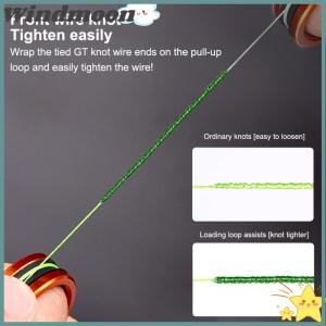 [Windmoon]🌟🌟【Hot Sale】🎈 1Pcs Fishing Line Puller Anti-Slip Rubber Ring Durable Construction Compact Design Portable Line Pull Loop Fishing Accessories