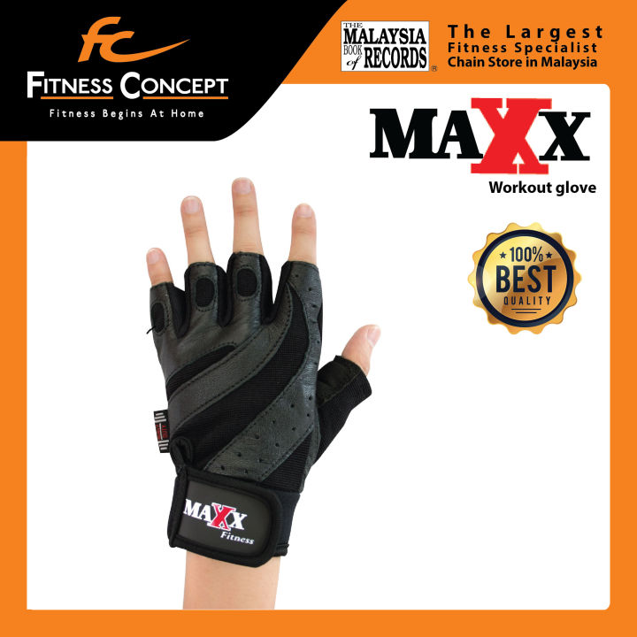 Weight Training Gloves - 100 Black