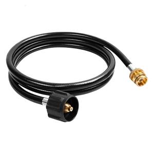 Sturdy 6 Feet Propane Hose Adapter Transforms 1lb to 20lb for Multiple Use Camping Outdoor Barbecue Upgraded