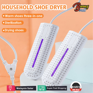 Portable USB Shoe Dryer Dehumidifier Sterilizer Pengering Kasut Anti Odor Fast Drying Moisture Control