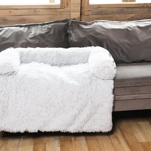 Bed for Dog Cats Pet Square Plush Kennels Medium Small Dog Sofa Bed Cushion Dog Comfort Pet Bed House Pet Supplies