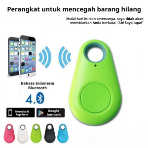Tetesan air Bluetooth pintar segitiga persegi perangkat anti-hilang ponsel alarm dua arah patch anti-hilang untuk hewan peliharaan dan anak-anak Pencari lokasi GPS Bluetooth Locator Pelacak Pemosisian Global Anti hilang perangkat anti-hilang ponsel