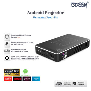 ZDSSY P10 Mini Projector 4k 3D Android 9.0 LED Smart Pocket DLP Portable Beamer Wifi Bluetooth Video Game Home Cinema Airpay Projectors