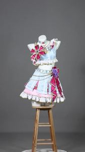 Hoạt động thần tượng cos Trang phục cổ vũ Aikatsu! Hoshimiya Ichigo Kirishima Aoi cosplay Trang phục biểu diễn sân khấu