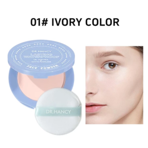 (3-COLOR) Face Setting Powder Long Lasting Oil Control Matte Waterproof Smooth Face Finishing Pressed Powder Concealer Makeup