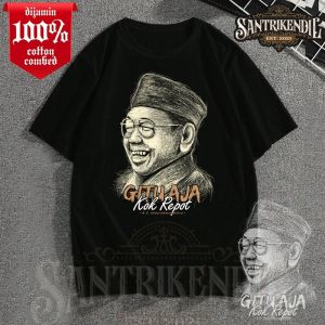 KAOS CORETAN GUS DUR KUALITAS PREMIUM 100% CATTON COMBED 24s / KAOS GUSDURIAN / KAOS SANTRI NU / KAOS PLURALISME / KAOS TOLERANCE