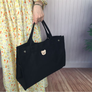 Tas kanvas anak Tas bayi ibu Tas  Bahu Kanvas Wanita Santai Besar tas ransel bayi diaper bag