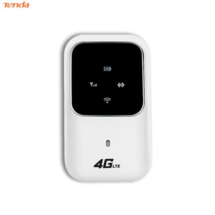 4G LTE Wireless Router with Charging Cable Portable 100Mbps Hotspot SIM ...