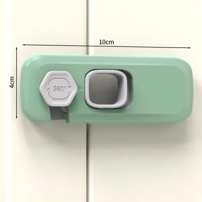 Safety Lock Catch Drawer Refrigerator Security Lock Kids Anti-Pinch Hand Multi-function Lock Kunci Keselamatan安全锁扣