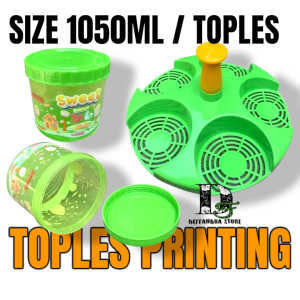 Toples Lebaran / Toples Calista Hiro Islamic Edition set 5 Plus Nampan