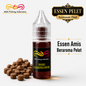 AGA Fishing Essen PELET Aroma Amis Untuk Campuran Umpan Pancing Ikan 15ml
