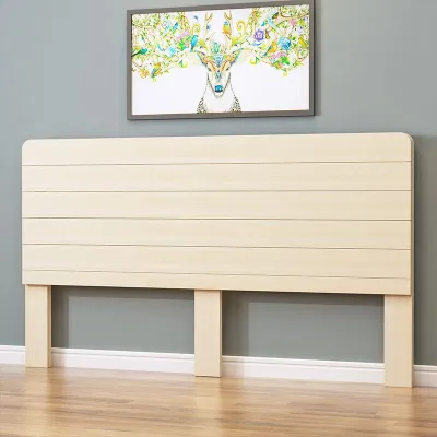 Bed Headboards Bed Head Board Head Board For Bed Solid wood simple hotel 1.8m double bed 1.5m single bed