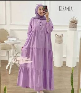 Pakaian Wanita Praktis & Nyaman: Kirana Maxy Gamis Termurah