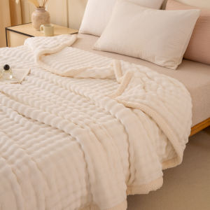 Dansunreve Flannel Velvet Blanket Plush Throw Blanket 毯子 沙发毯 空调毯 Air Conditioning Quilt Blanket Nap Blanket
