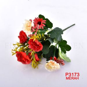 FC BUNGA DEKORASI / BUNGA ARTIFISIAL(1 BUKET 7 KUNTUM BUNGA)P3173
