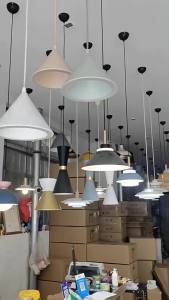 SXH Vintage Style Restaurant Pendant Light High Aesthetic vintage Designer French Retro Caramel Dining Room Table Lamp