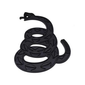 Ô tô lớp kim loại rắn Sticker 3D kết cấu đề can xe ô tô dính chắc tự động cho xe tải xe đạp màu vàng