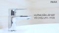 Vòi chậu rửa mặt, Vòi lavabo nóng lạnh INAX LFV-1112S - Chính hãng - Bảo hành 2 năm - Cốm Store. 