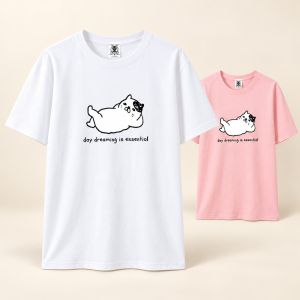 Womens Plus Size Graphic Crew Neck T-Shirt OM104