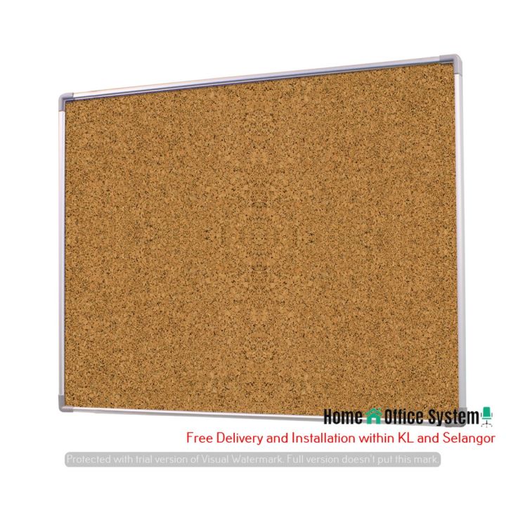 Cork Bulletin Notice Board with Aluminium Frame Home And Office System CBB Lazada