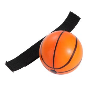 NHG Boring Elastic Bouncing Return Ball On String Hand Ball Game Bouncy Ball With Elastic Strap Creative Tennis Hand Rebound Ball Outdoor Toy Ball