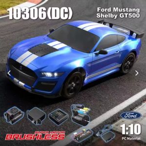 MJX Hypergo 1:10 DC Ver brushless 10306 RC Mustang Shelby GT500 4WD 70km/h