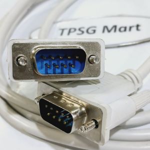 Cáp Link Com 9 (DB9): Cáp 2 đầu Com 9 Kim Đực (DB9M) / Cáp 2 đầu Com 9 Lổ Cái (DB9F) dài 1.45m