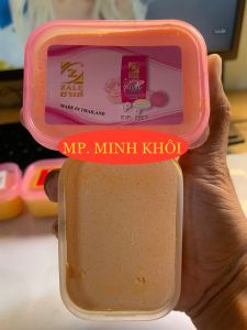 Kem Za.le Hồng Cốt Thái Hủ Vuông 100gr ( Hồng )