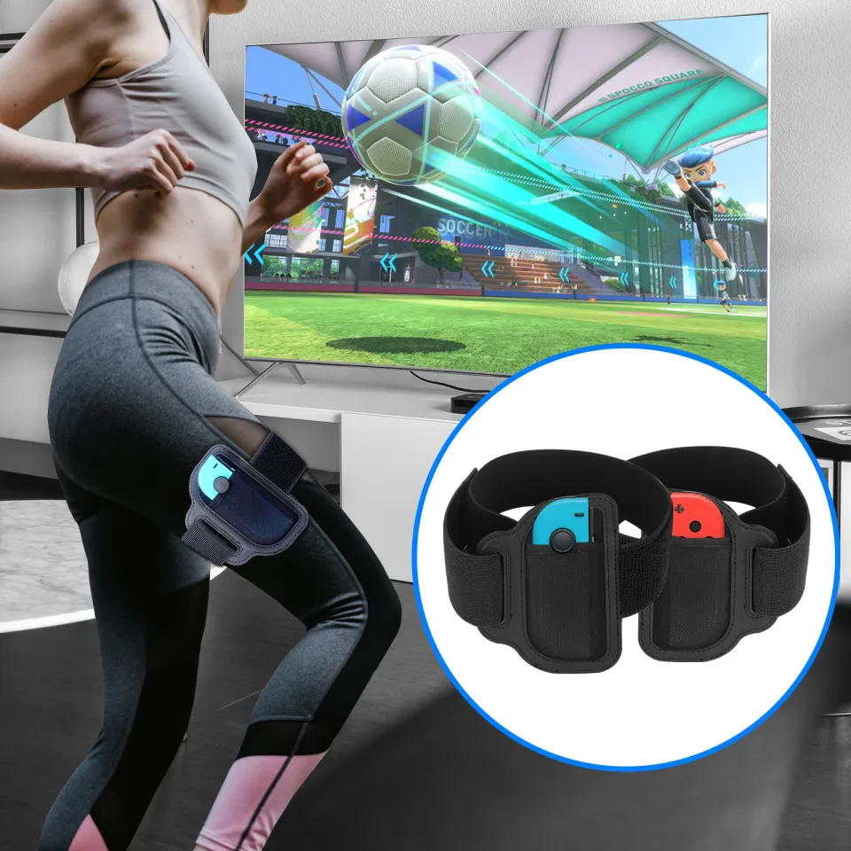 Switch Sports Accessories Bundle - 12 in 1 Family Accessories Kit for  Nintendo Switch & OLED Games：Wrist Dance Bands & Leg Strap, Comfort Grip  Case, Tennis Badminton Rackets 