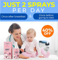 (Recommended By Doctor) Anti-Cavity Oral Spray For Kid Oral Anti-Cavity Probiotic Cleaning Spray Probiotic Oral Cleansing Spray Prevents Tooth Decay Protect Teeth Children's from 1 year old 40ml. 