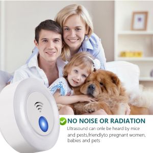 Indoor Ultrasonic Rat Repellent Mosquito Killer Anti Rat Pest Insect Electronic Ultrasonic Pest Control